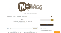 Desktop Screenshot of in-the-bagg.com